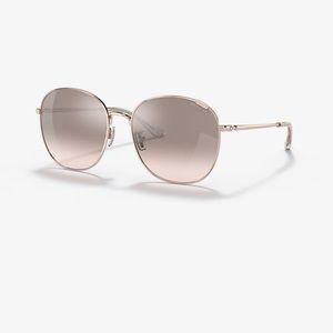 Coach Shiny Rose Gold Sunglasses